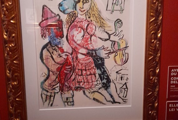 Chagall sogno d'amore