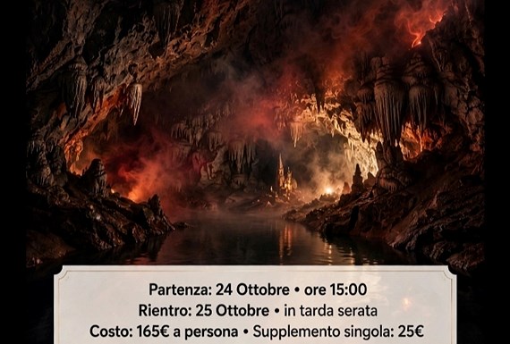 Grotte di Pertosa l'Inferno di Dante Certosa di Padula